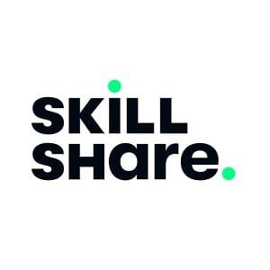 Skillshare platform for portfolio work