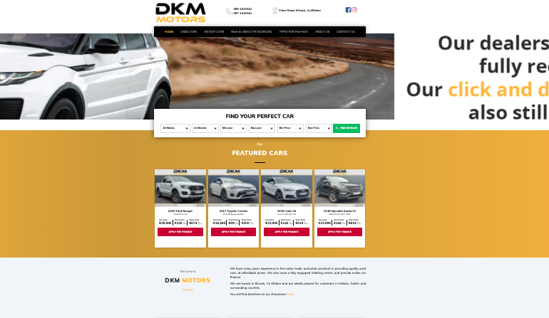 DKM Motors - Marketing Function Setup 