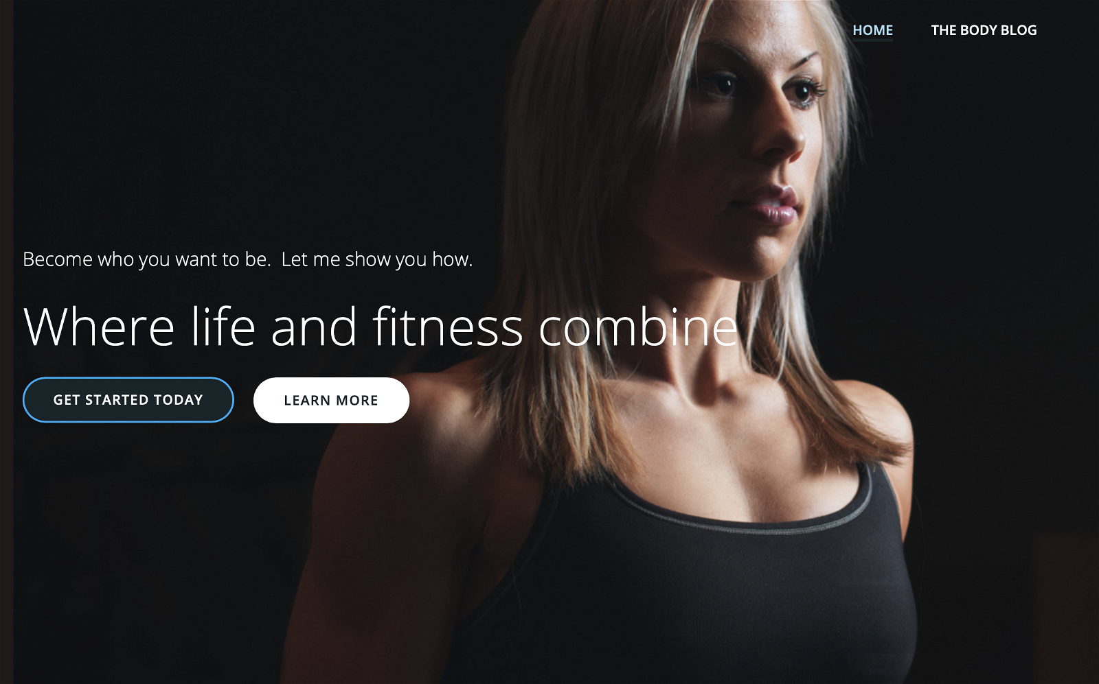 Create a new website and branding for a PT