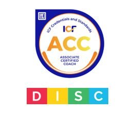 ICF-Credentialed Coach and DISC-Certified 