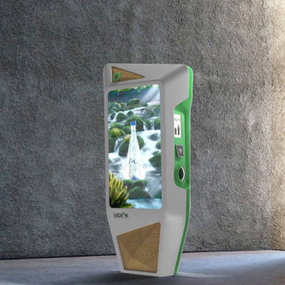 Digital Advertising Recycling Pod