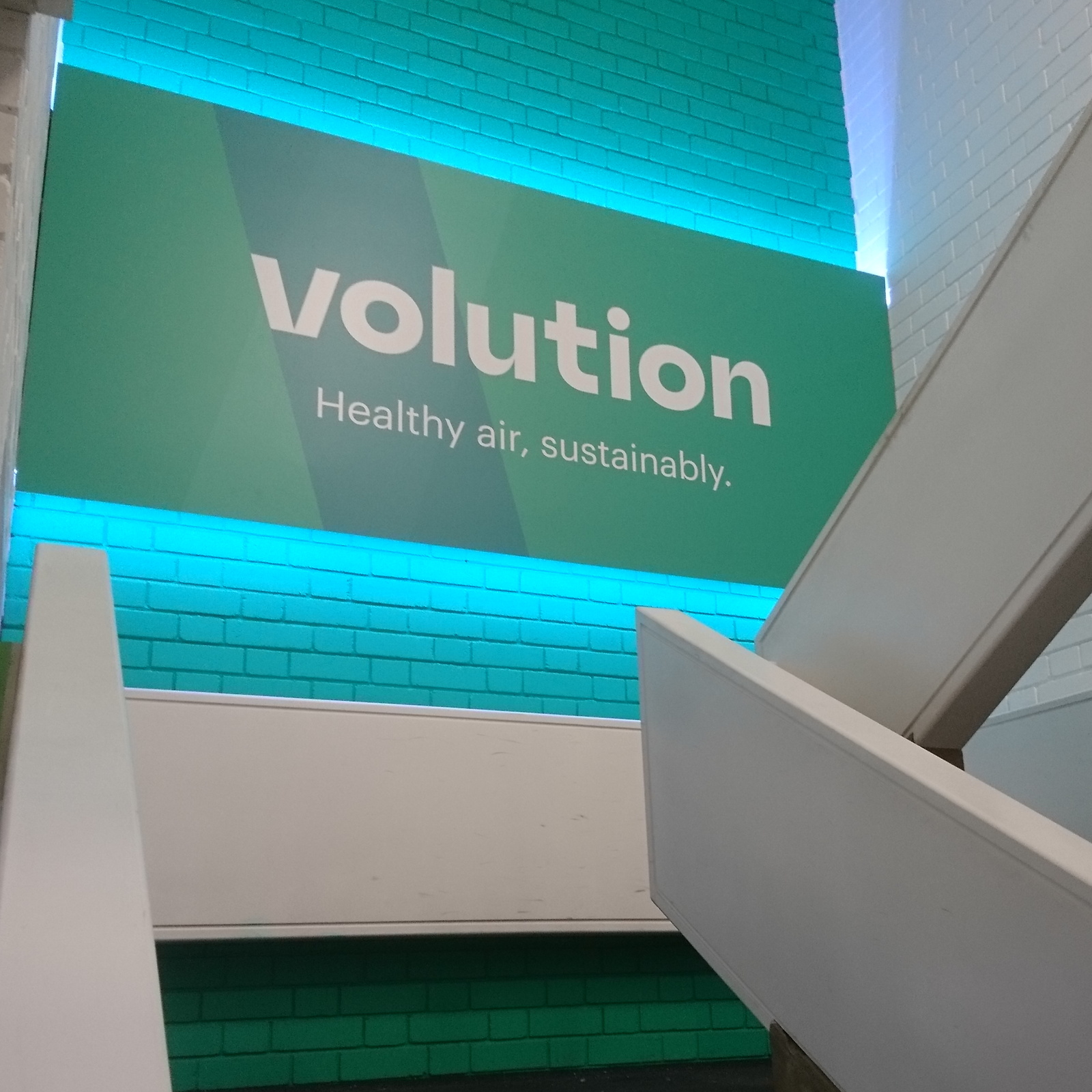 Volution Rebrand Signage