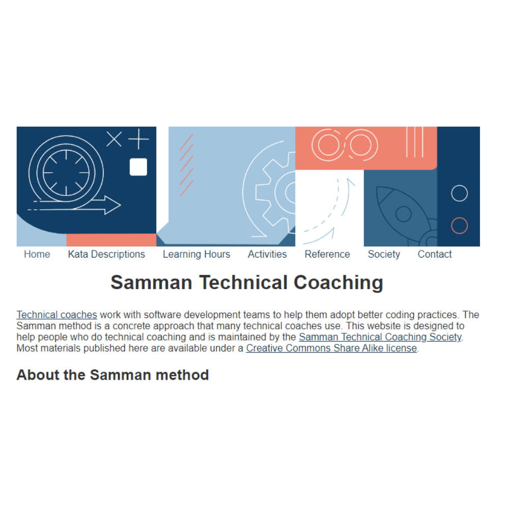Samman Technical coaching - training available for technical leaders a