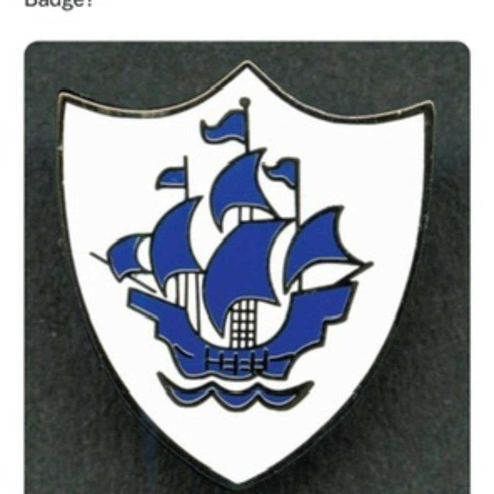 Blue Peter I was given a badge for helping a cancer charity 