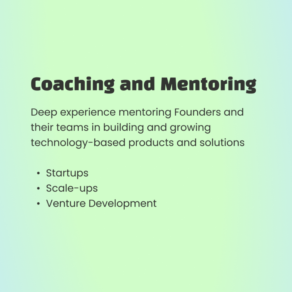 Mentoring/Coaching