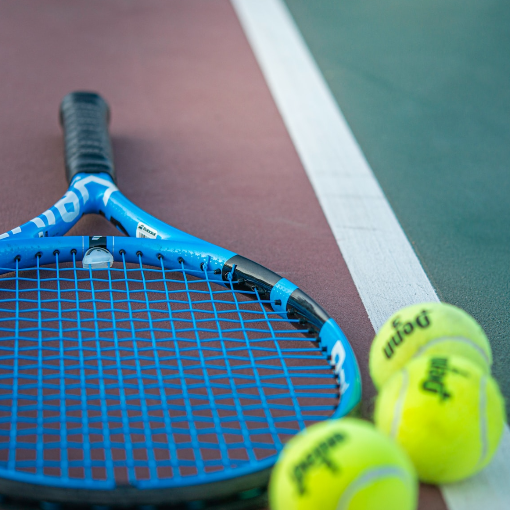 Playing tennis with a Wimbledon finalist