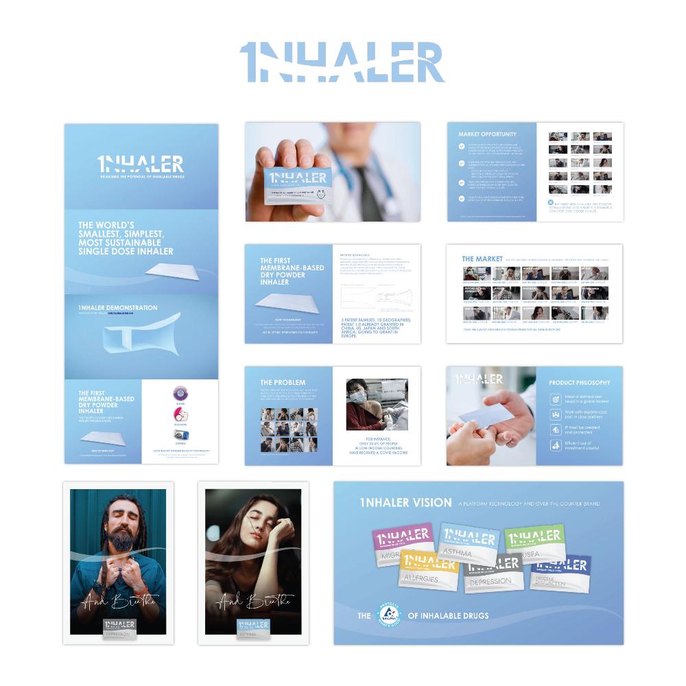 1nhaler Ltd (My own Medical Device startup)