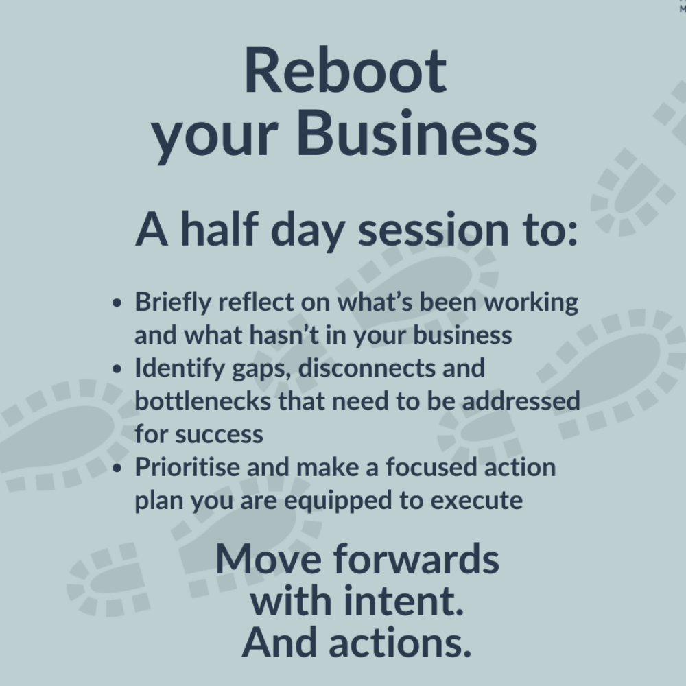 Reboot your Business Session
