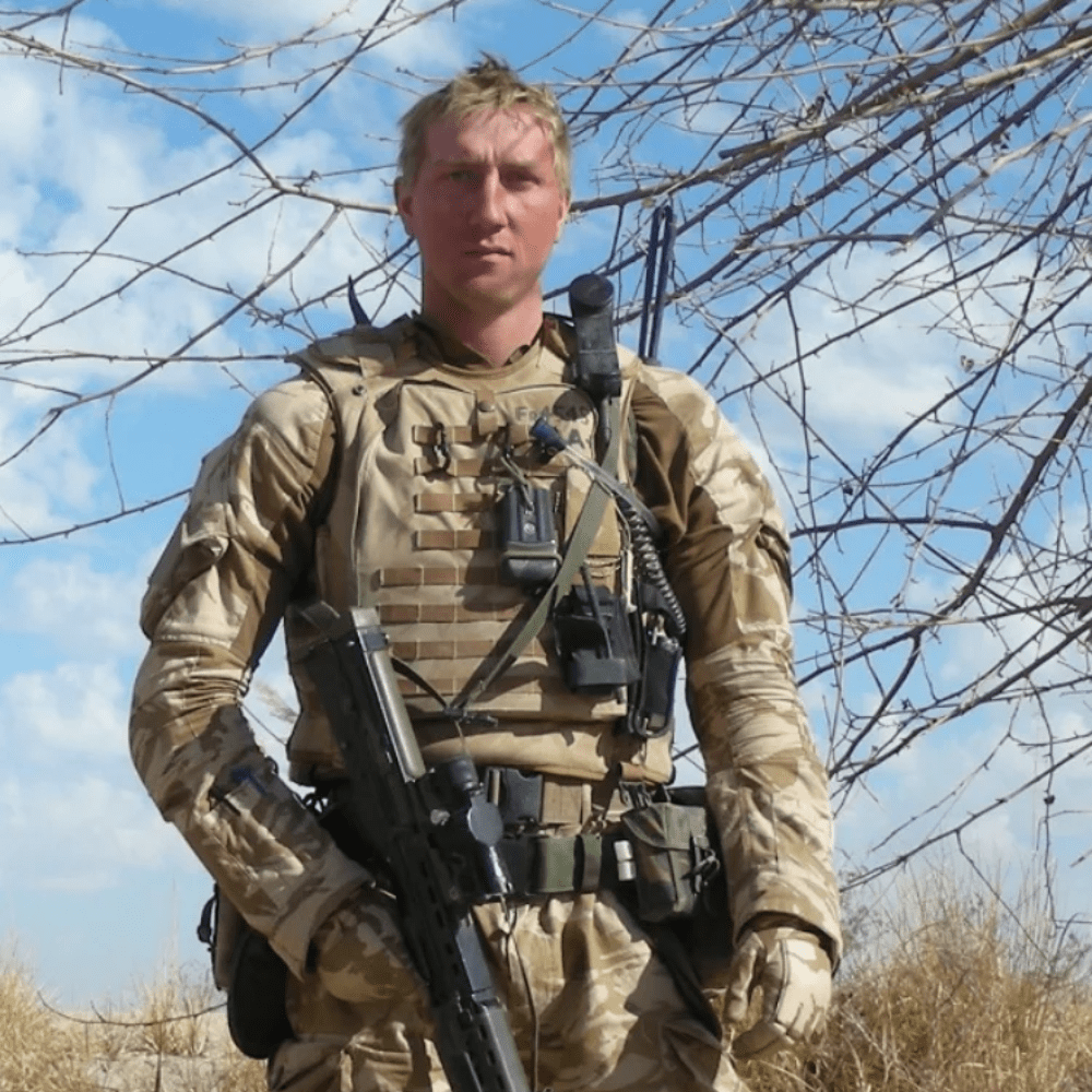 British Army Commando Officer