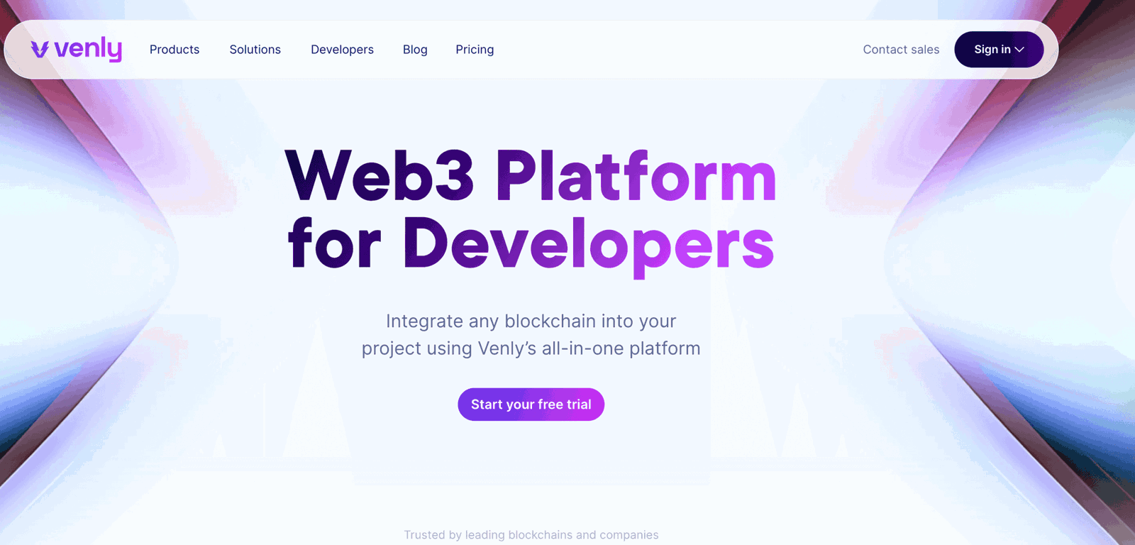 Web3 Platform for developers @ Venly [Ambassadorship]