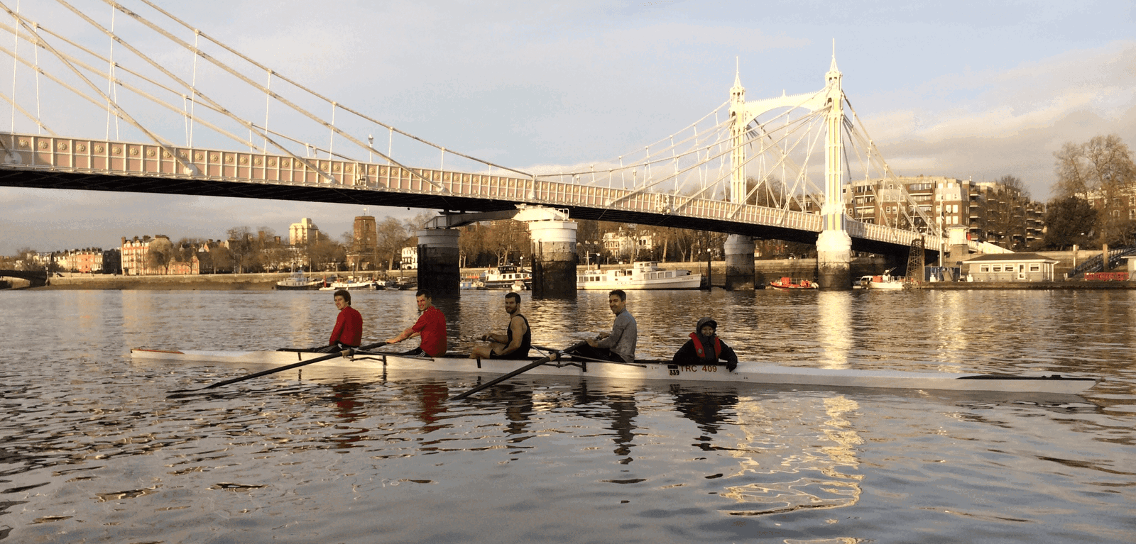 Cox at Thames Rowing Club