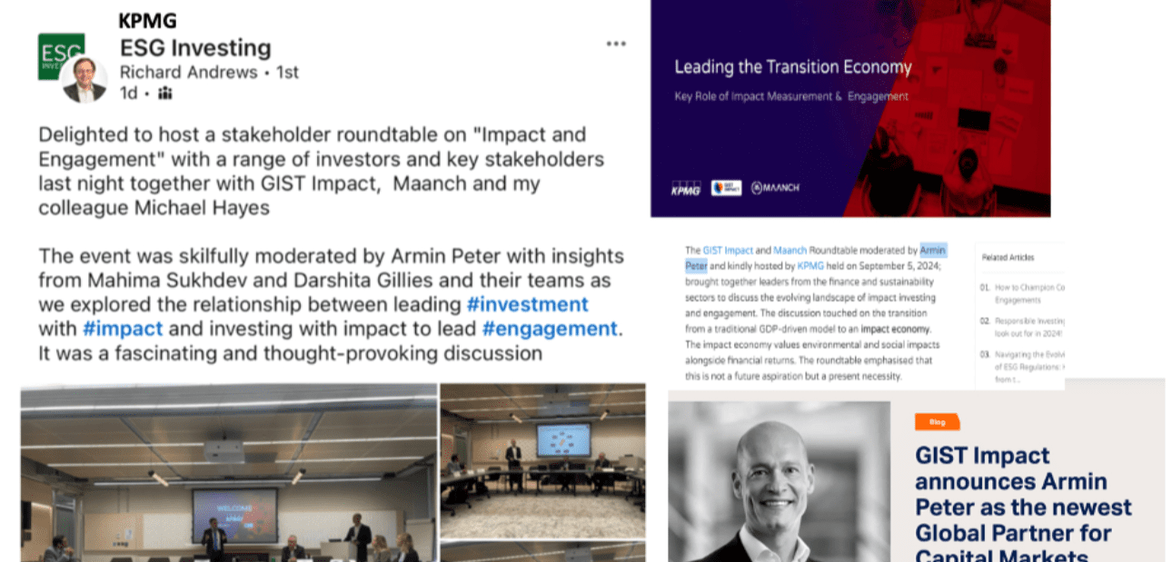 Impact & Engagement Roundtable